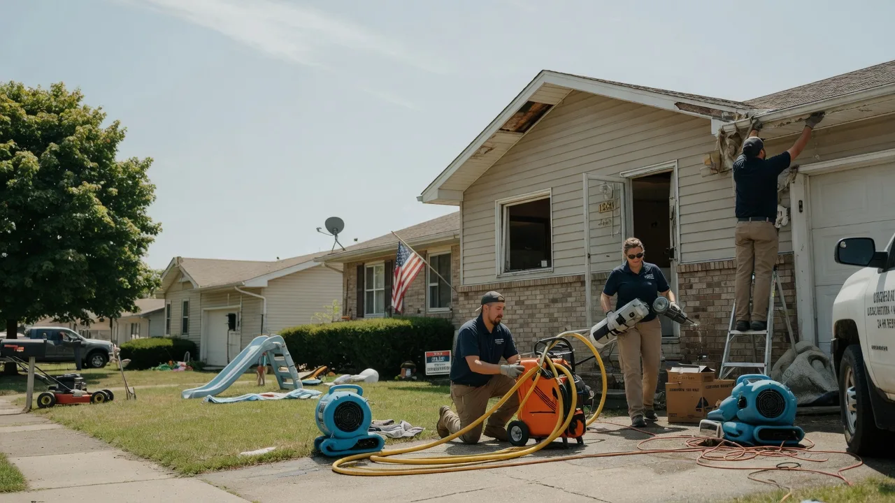 Water Damage Restoration in Parkersburg, IL near me